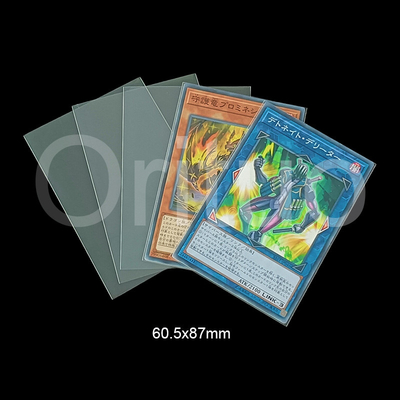 Przezroczyste rękawy na karty wewnętrzne Yugioh 60x87mm Idealny rozmiar do ochrony małych kart
