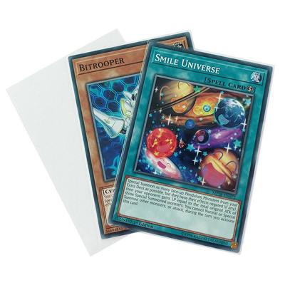 Hurtownia polipropylenowych koszulek na karty Yugioh 61x88mm Wodoodporne koszulki na karty kolekcjonerskie