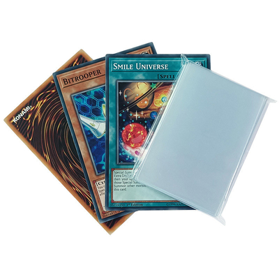 Niestandardowe przezroczyste koszulki na karty kolekcjonerskie 44x67mm Mini American Prime koszulki na gry planszowe