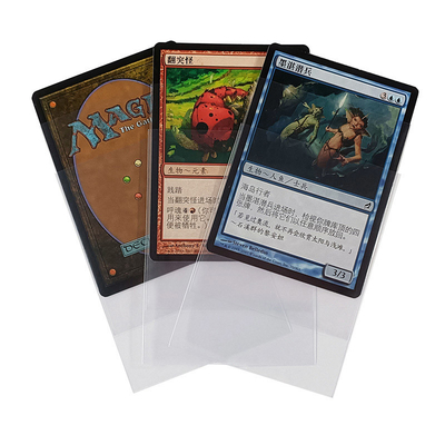 Game Trading Card Protector Sleeves 66x91mm Standardowe przezroczyste koszulki na karty