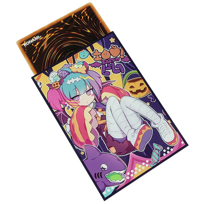 Niestandardowy drukowany rękaw na karty do gry Mały rozmiar do ochraniaczy na karty Yugioh Deck