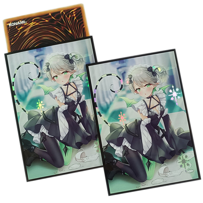 Niestandardowo wydrukowany rękaw kart z kreskówek Holograficzna sztuka Anime YUGIOH Japońskie rękawy kart handlowych