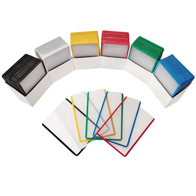 35pt Ładowarka górna PVC Logo Sport Card Holder 3x4 Baseball Card