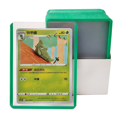 Personalizowane logo PVC Plastic Card Holder Top Loader do ochrony karty Heavy Duty 35C