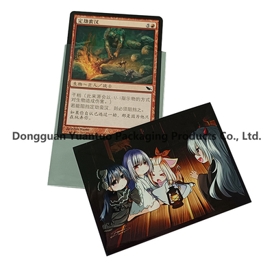 Personalizowane rękawki kart artystycznych ️ pełnobarwne drukowanie, tekstura antypoślizgowa, idealna do MTG, Pokémon, Yu-Gi-Oh!