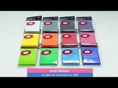 Wysokiej jakości koszulki na karty do gry MTG Standardowy rozmiar 66x91mm Niestandardowe matowe kolorowe koszulki na karty kolekcjonerskie